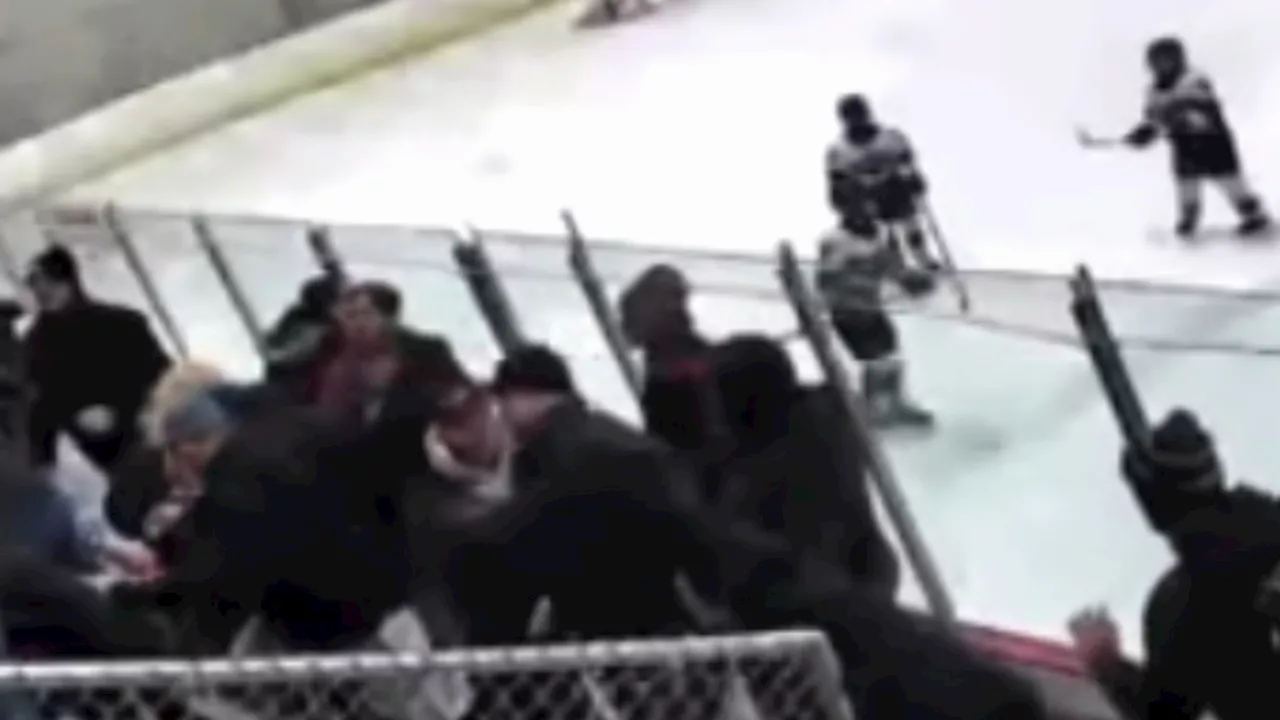 Police in Bucks County investigating after parents caught on video fighting at youth hockey game