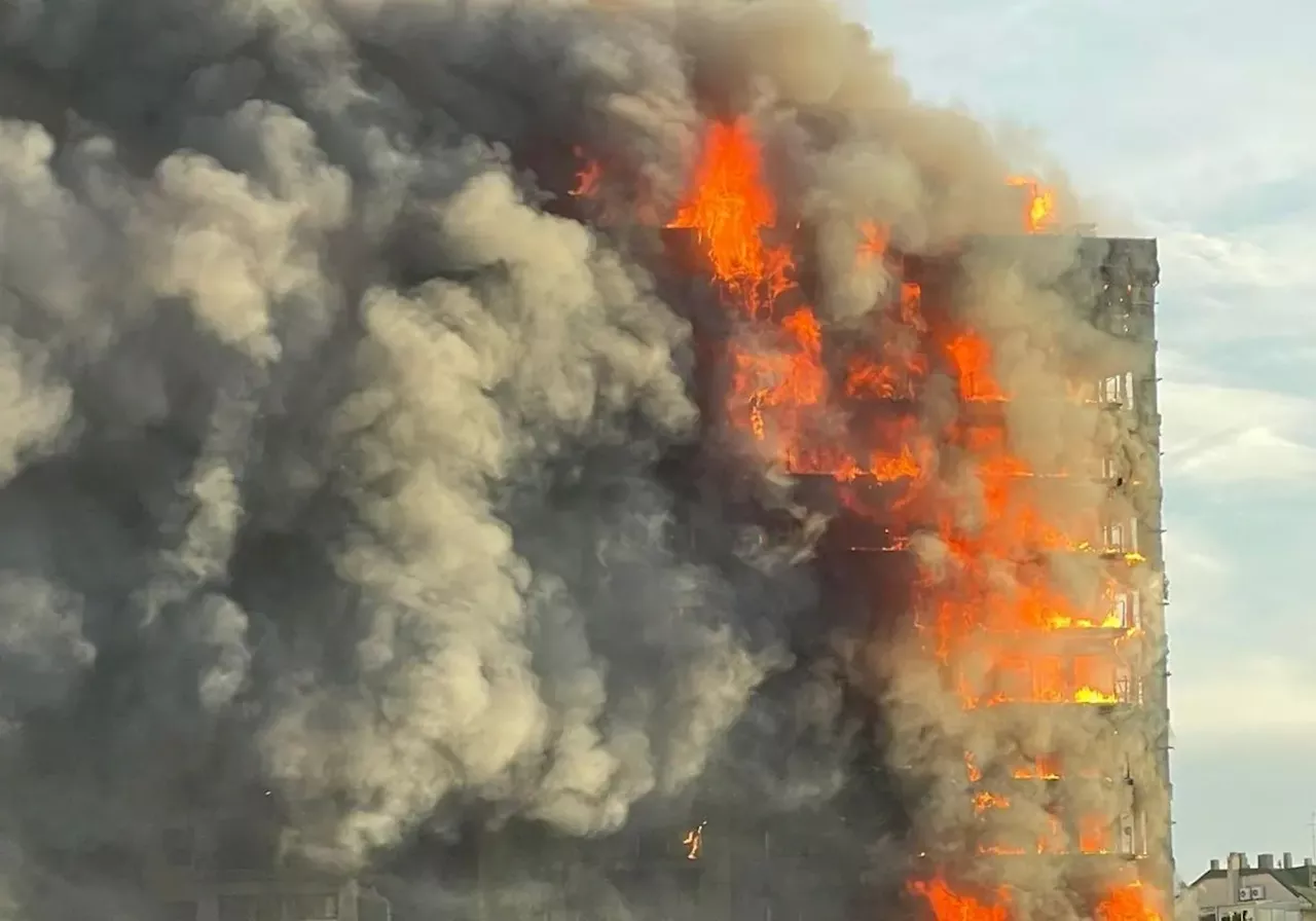 Incendio en Valencia, en directo: personas atrapadas, heridos, evacuados y últimas noticias del edificio de...