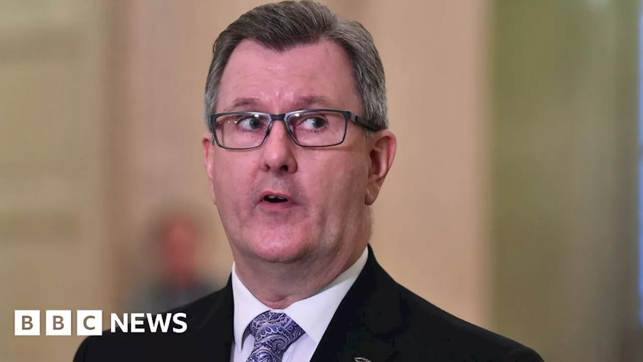 DUP leader Sir Jeffrey Donaldson threats not found to be criminal