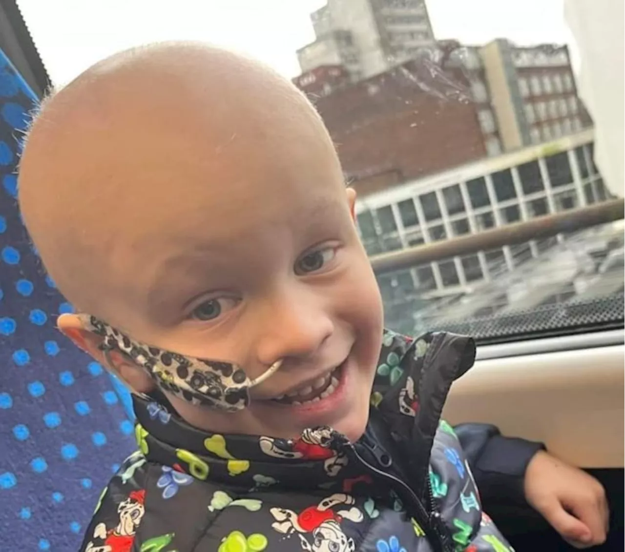 Parents give update on Jenson from Ingol after his intense cancer treatment