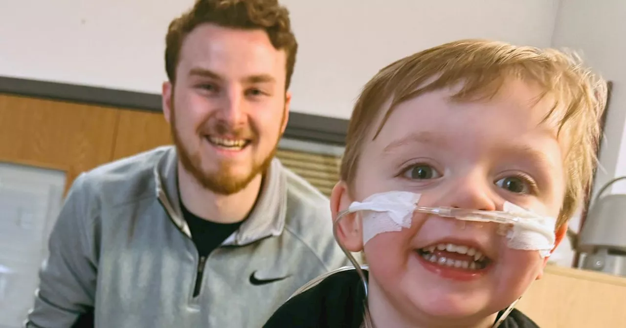 Miracle Scots tot gets surprise from Glasgow Clan ice hockey hero