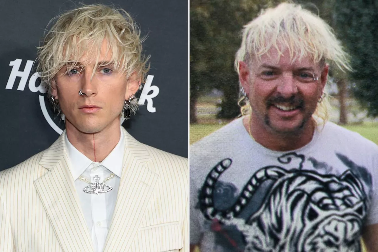 Joe Exotic, still in prison, shoots shot at Machine Gun Kelly with promises of tigers and meth