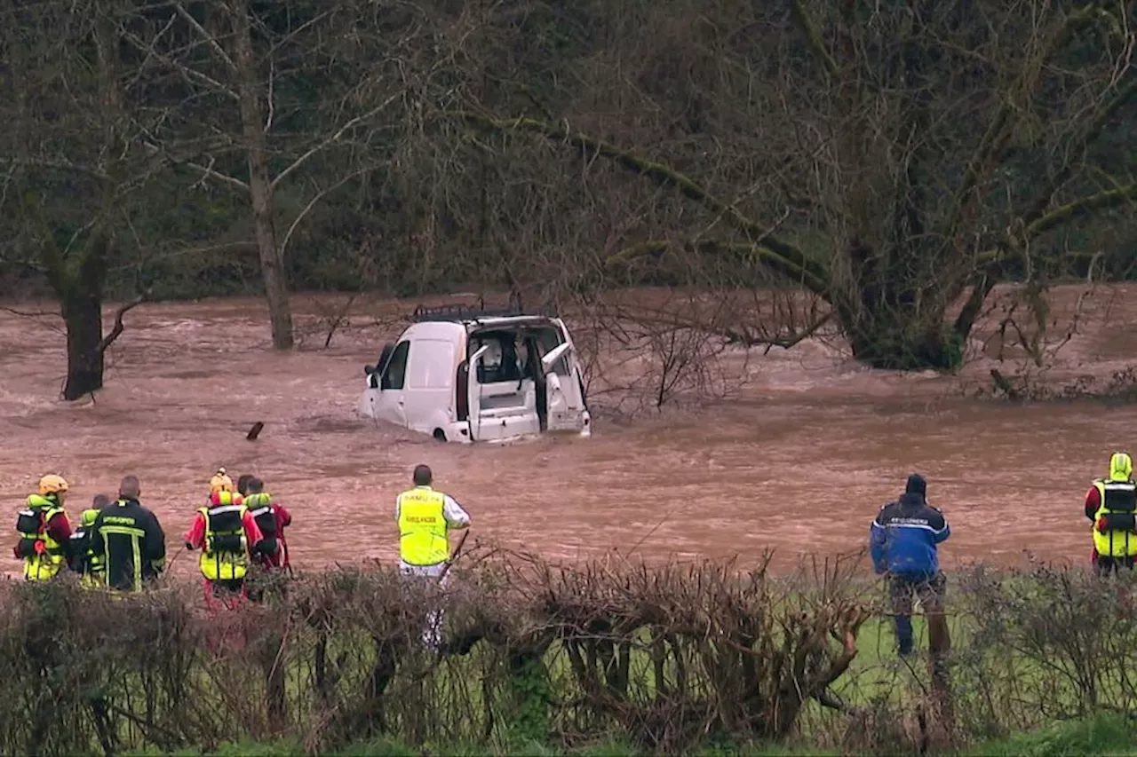 Tempête Louis : un homme de 52 ans meurt noyé à bord de son véhicule dans les Deux-Sèvres