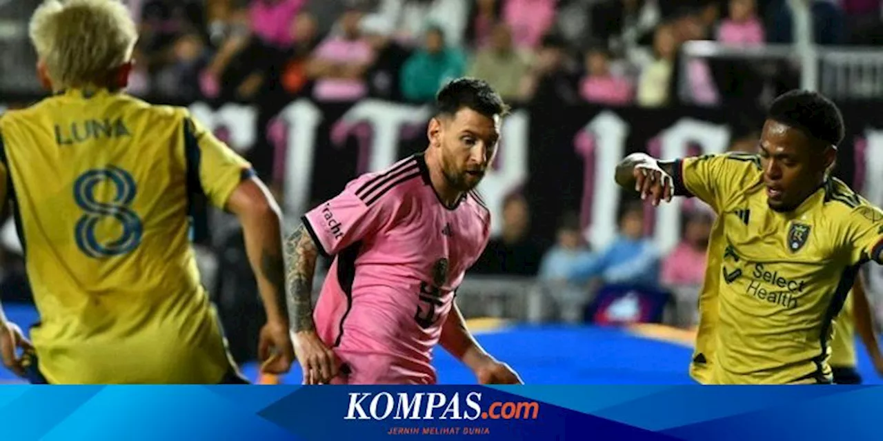 Hasil Inter Miami Vs Real Salt Lake 2-0: Messi Bikin Assist, Memburu Gol Corner