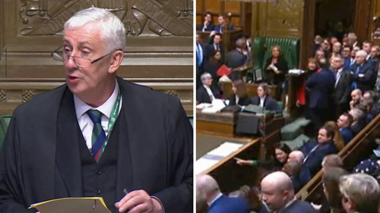 Hoyle Crisis: Speaker has no plans to quit despite 58 MPs backing no confidence motion after Gaza vote chaos