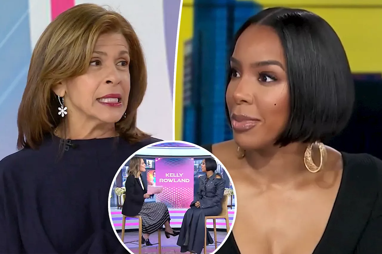 Kelly Rowland dodges questions about 'Today' show controversy, insists she 'loves' Hoda Kotb