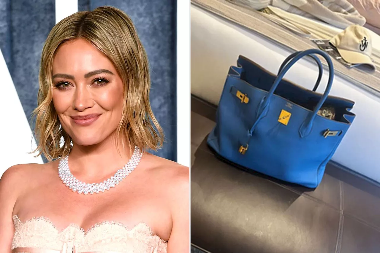 Hilary Duff Brings 20-Year-Old Birkin Bag Out of For a Spin: 'Decided to Dust Her Off'