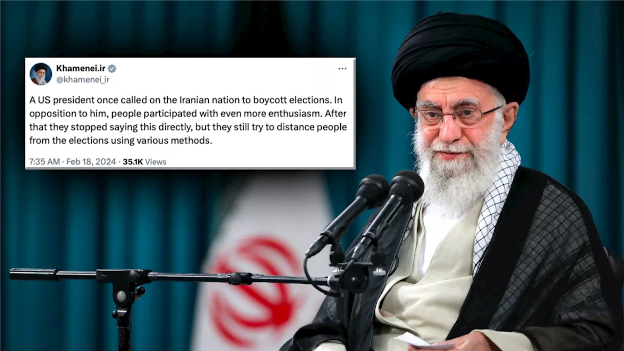 Khamenei Falsely Blames US for Iranian Regime's Declining Public Approval