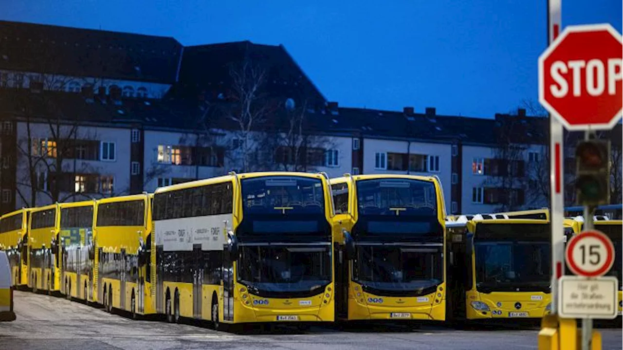 Erneuter Streik im öffentlichen Nahverkehr angekündigt - auch in Berlin und Brandenburg