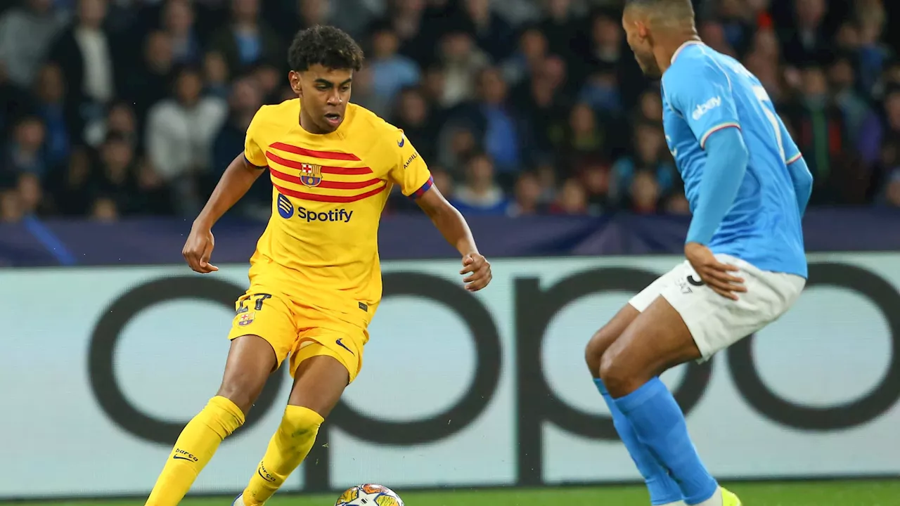 Match nul entre le Napoli et le FC Barcelone en Ligue des champions