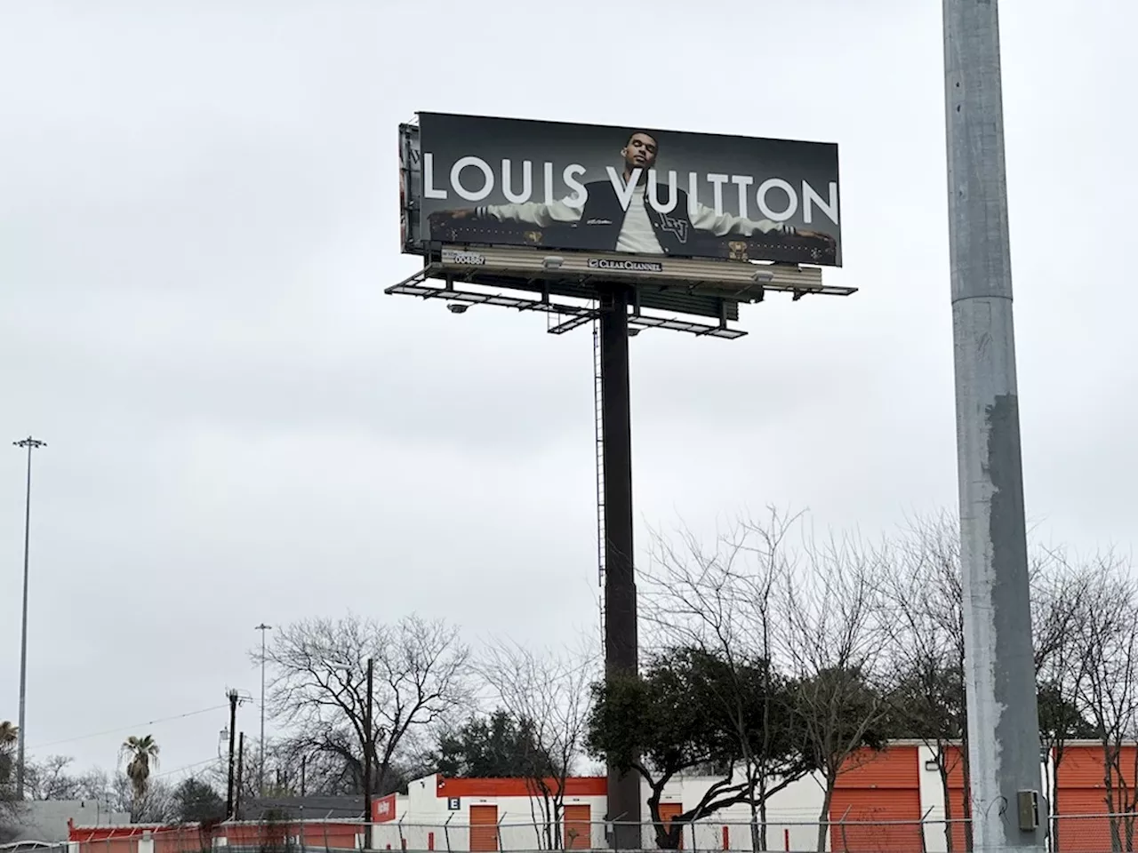 Social media questions placement of San Antonio Louis Vuitton billboard featuring Wemby