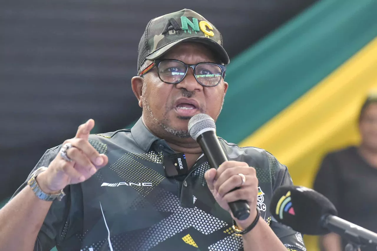 ‘He took the spear and stabbed himself with it’: Mbalula on Zuma and MK party