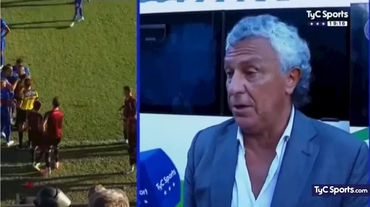 El entrenador de Tigre se pronuncia sobre el incidente en el partido contra Chacarita