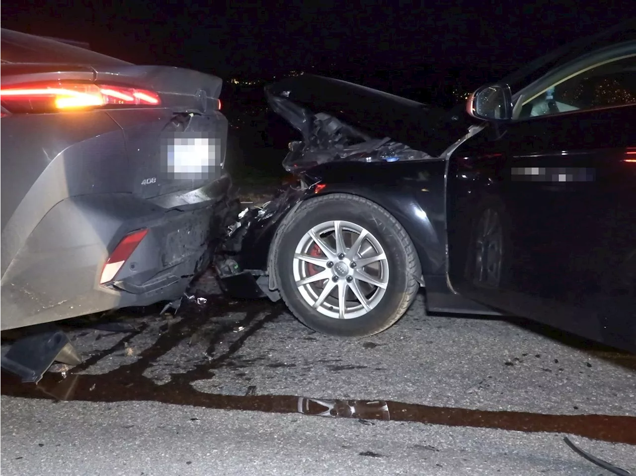 Verkehrsunfall am Kreisverkehr Dornbirn-Nord