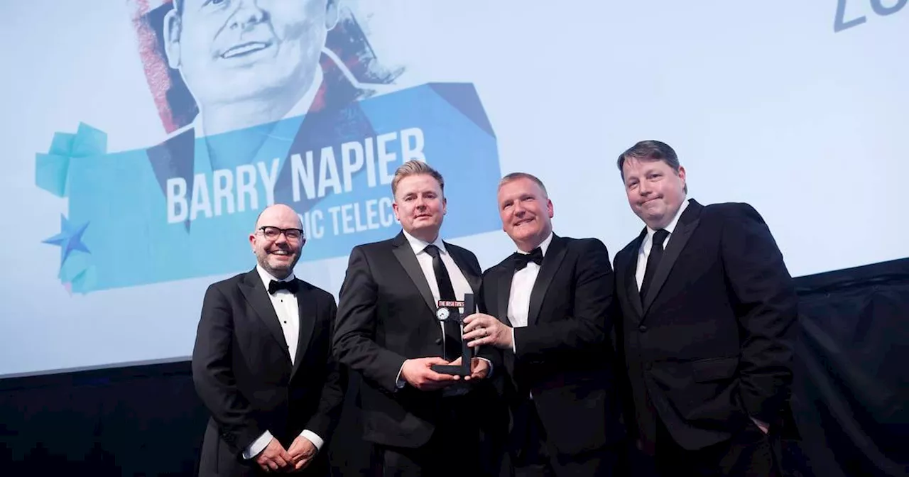 Barry Napier named The Irish Times Business Person of the Year