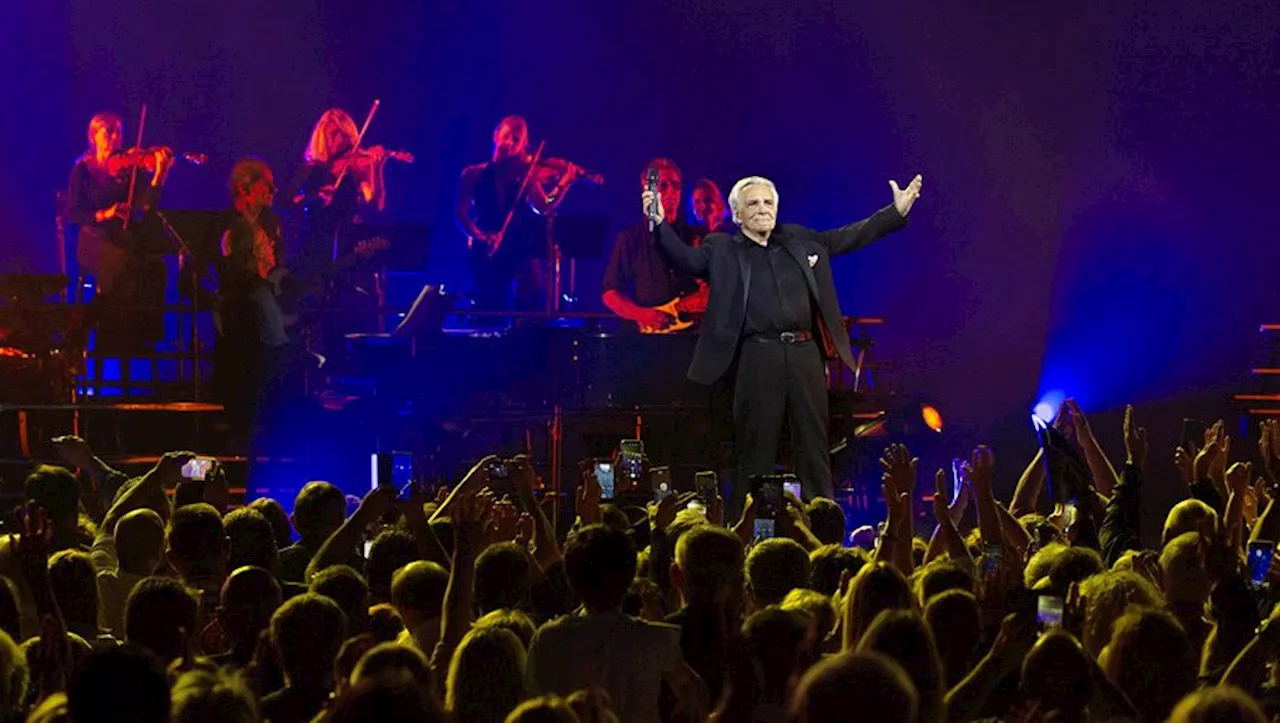 Hier soir, Michel Sardou a dit « adieu » à Toulouse