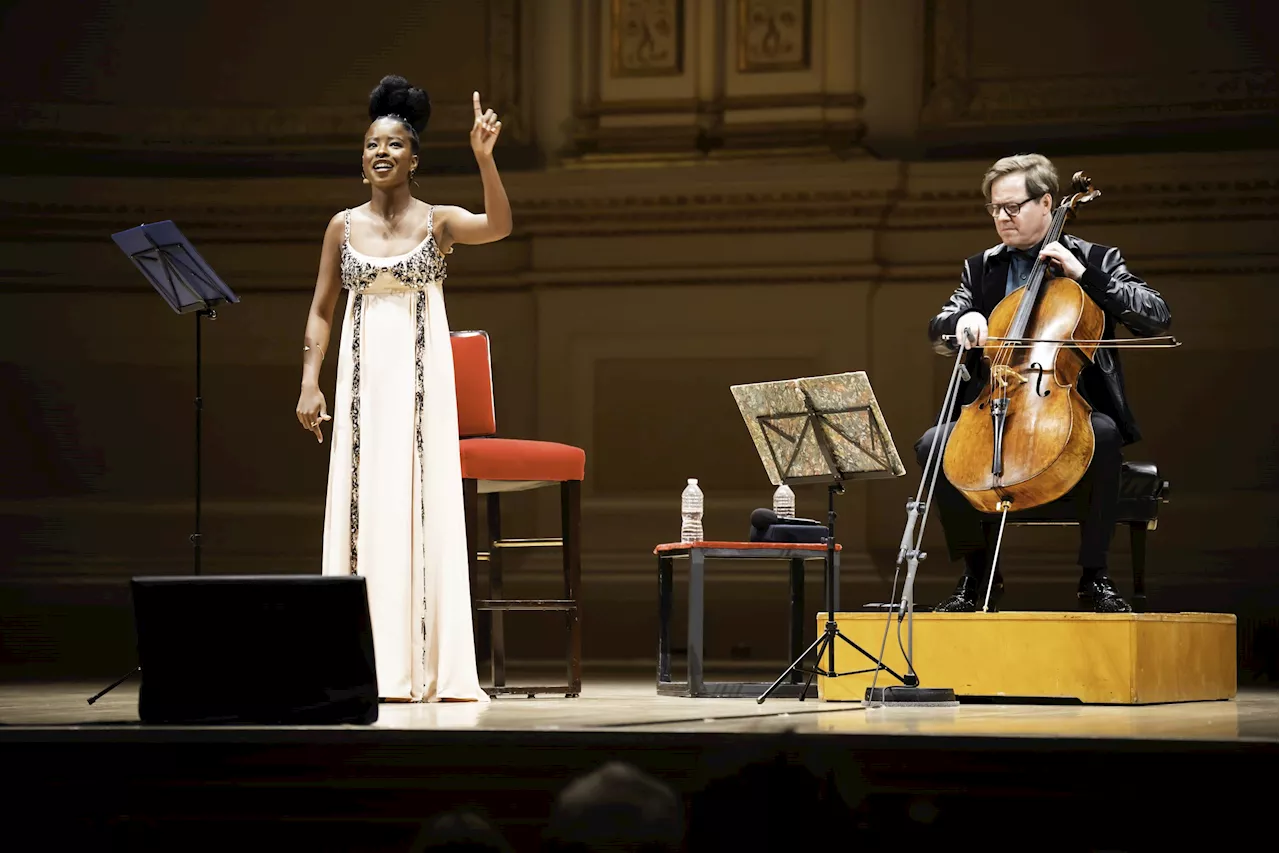 Poet Amanda Gorman gives special performance at Carnegie Hall