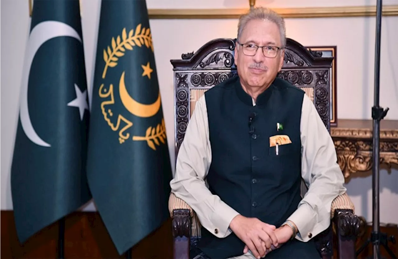 President Arif Alvi Emphasizes Peace at Kartarpur Corridor