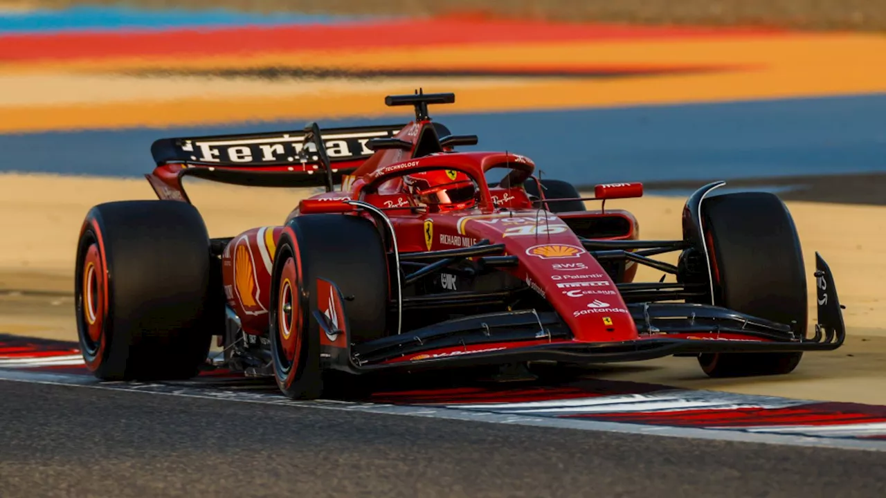 F1 Testing: Charles Leclerc fastest on final day for impressive Ferrari but Red Bull remain strong