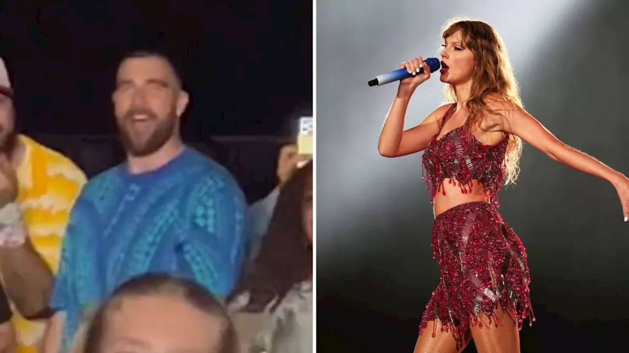 NFL superstar Travis Kelce jets out of Sydney before Taylor Swift’s second show