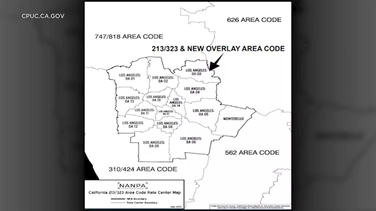 The greater LA region is getting a new area code. Here's what you need to know