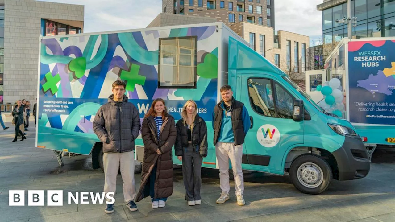 Arts University Bournemouth students design new NHS bus artwork