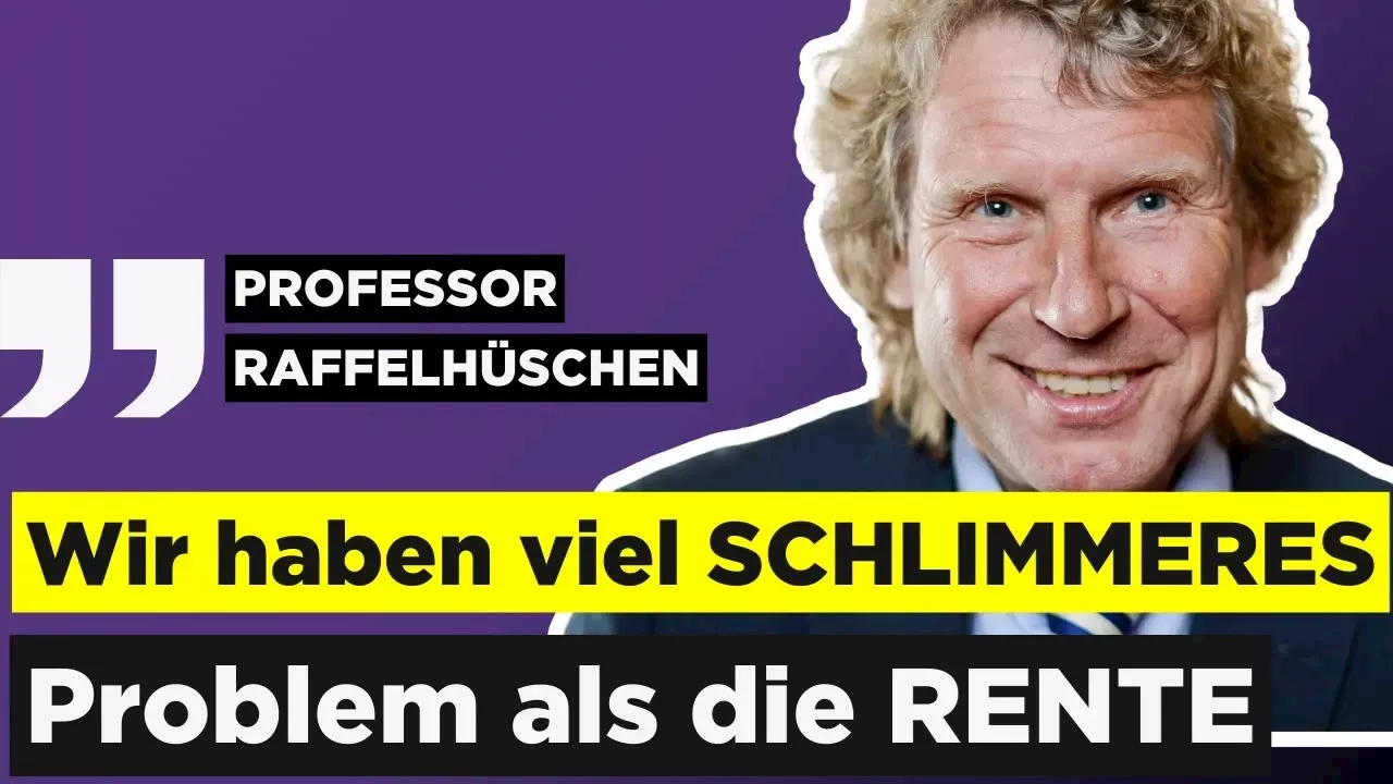 "Grund für Scheitern des Sozialstaats sind die Baby-Boomer", behauptet deutscher Finanz-Professor