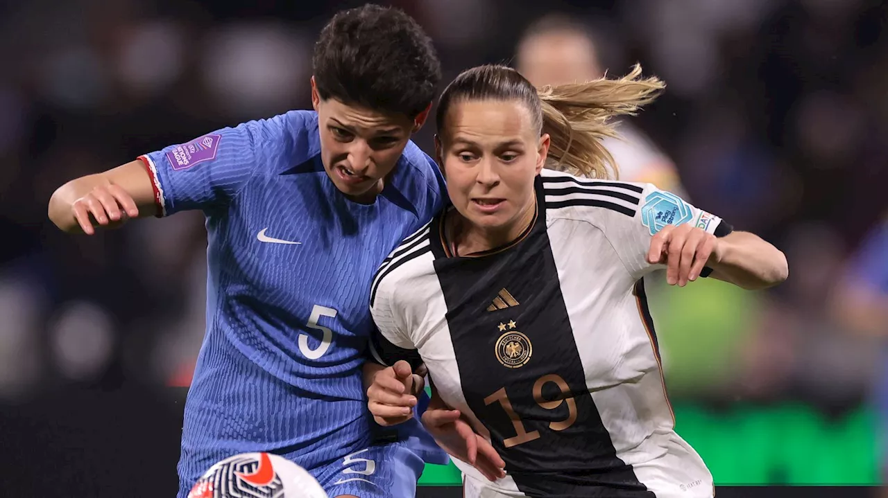 Olympia-Quali für Paris 2024 wackelt: DFB-Frauen verlieren in der Nations League gegen Frankreich