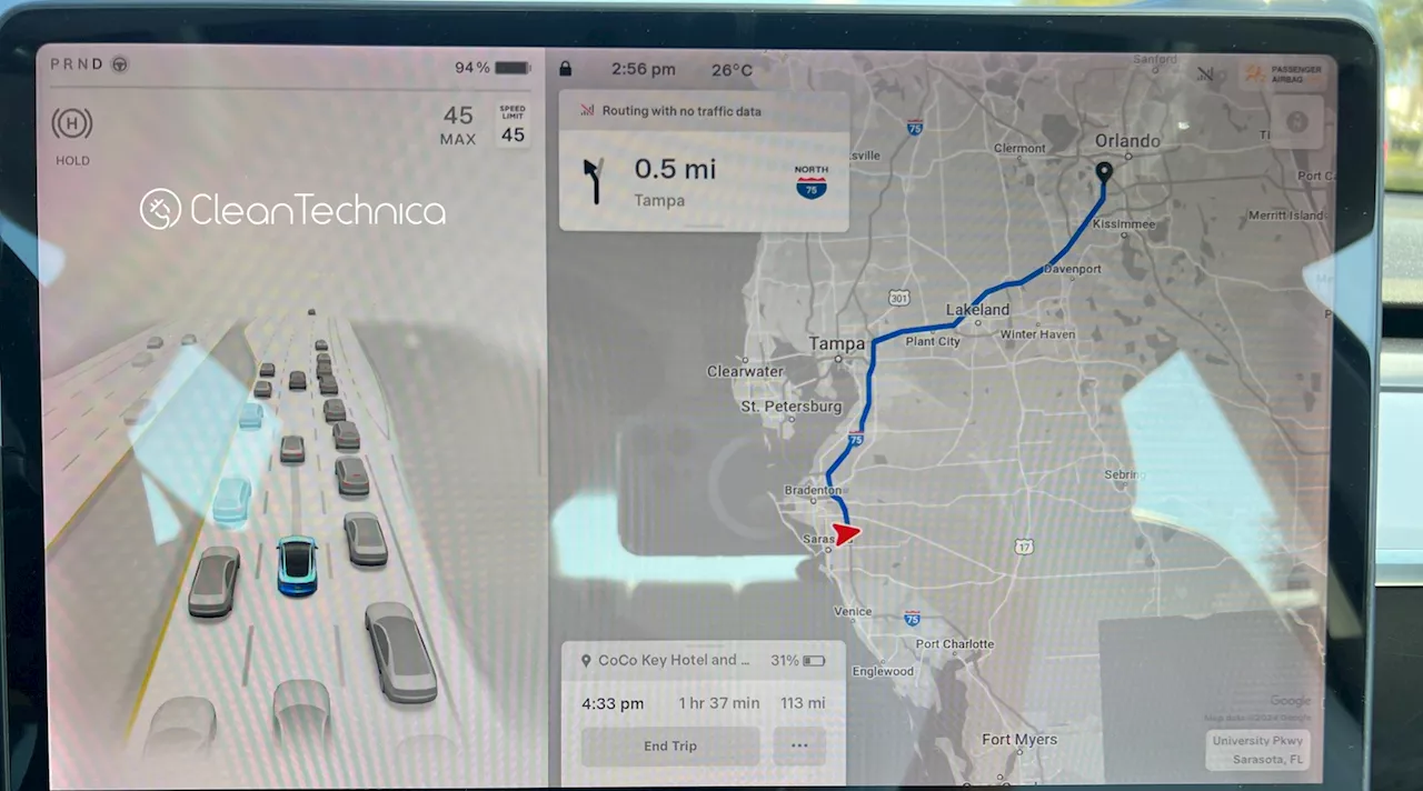 Tesla Has Improved Braking With A Full Battery!