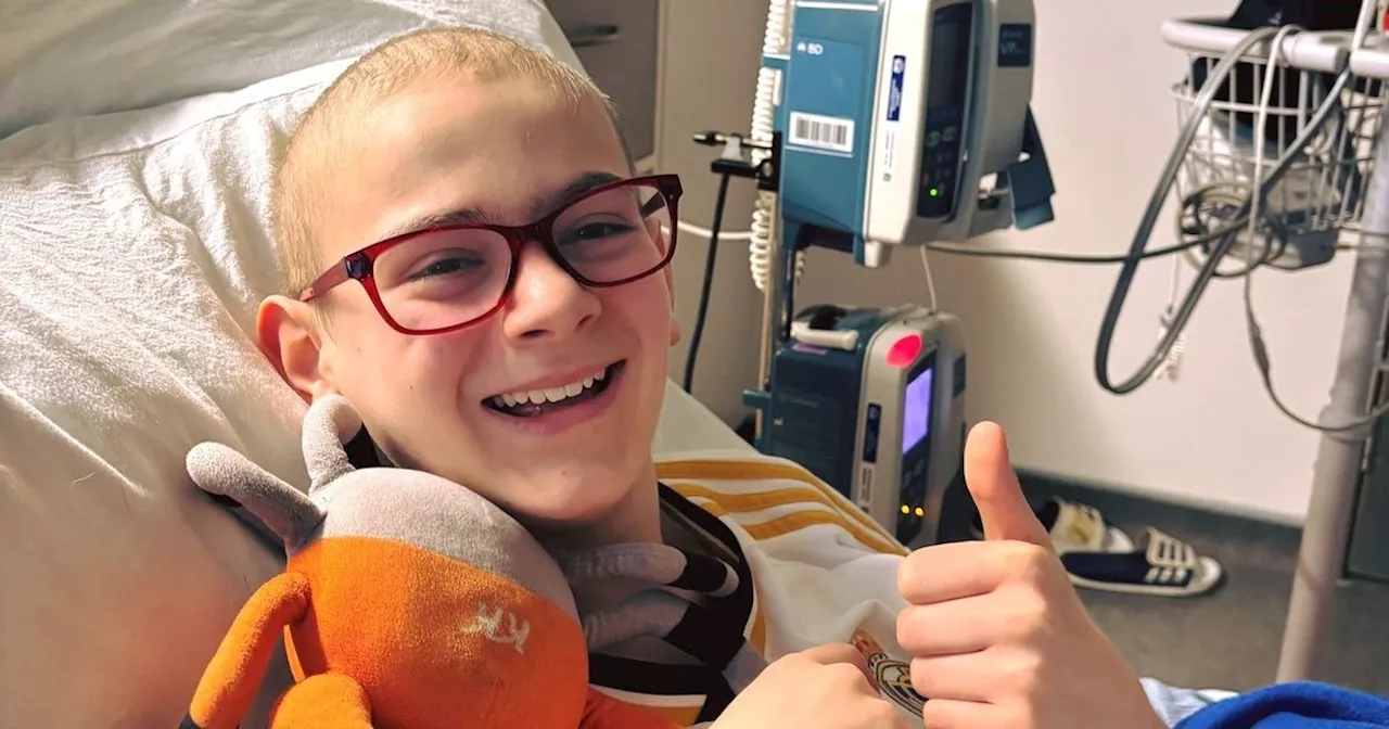 Scots boy battling brain tumour takes on Kiltwalk despite gruelling chemo