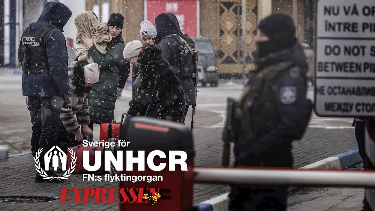 Expressen och UNHCR i samarbete för Ukraina