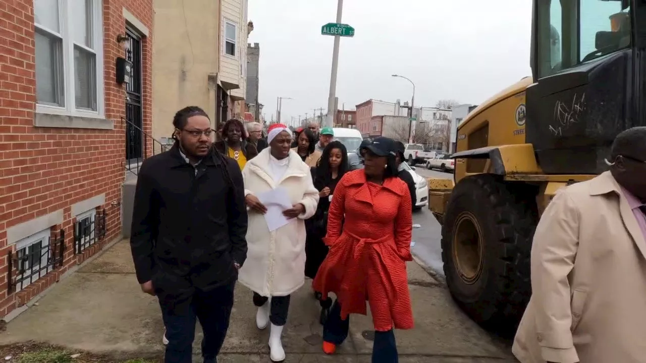 Mayor Cherelle Parker starts 'Clean and Green' initiative in walking tour of Strawberry Mansion