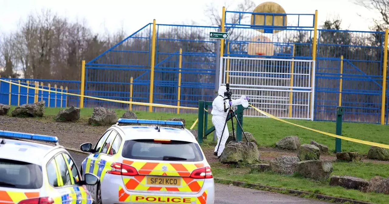 Motherwell residents wake to forensics after burned body found at football pitch