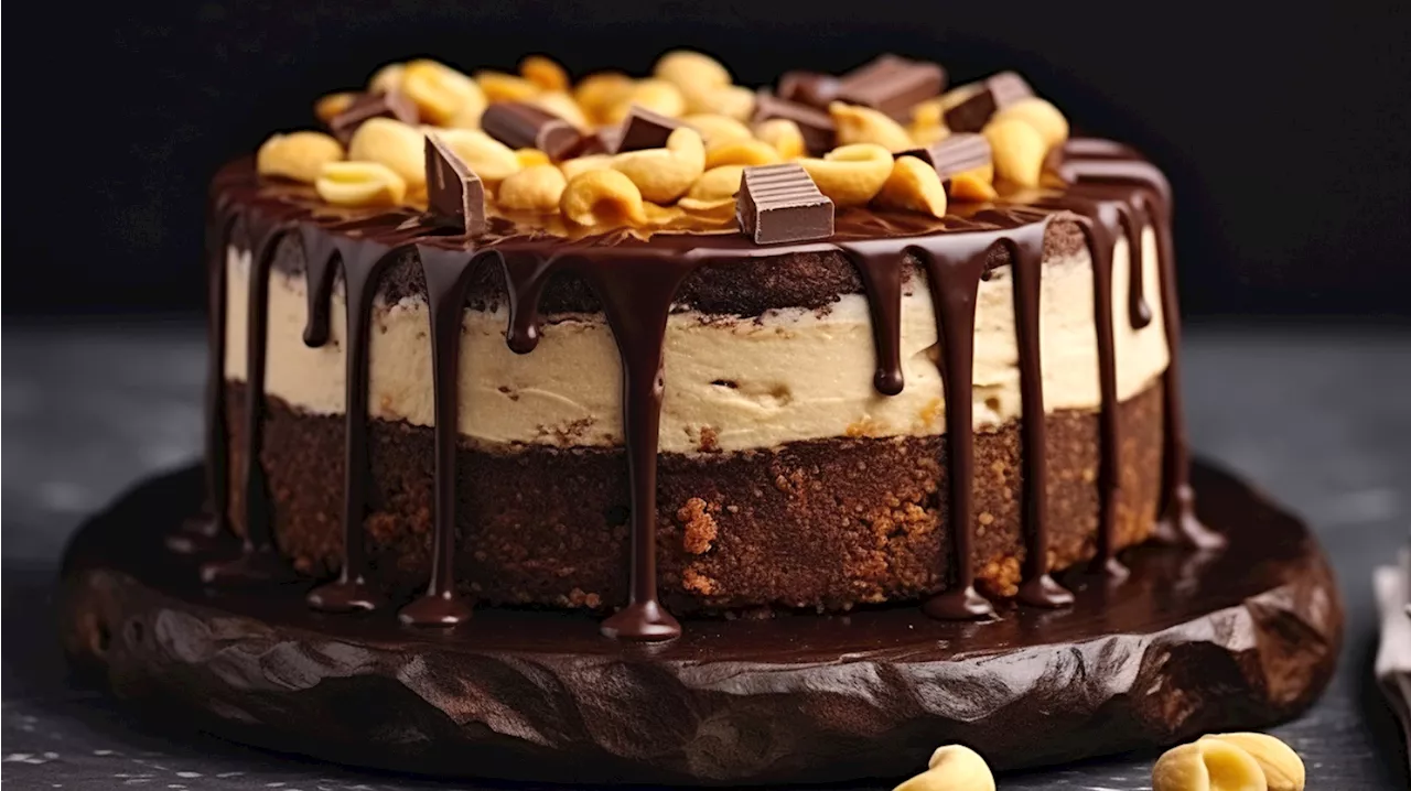 Mit Erdnuss-Karamell: Rezept für eine himmlische Snickers-Torte