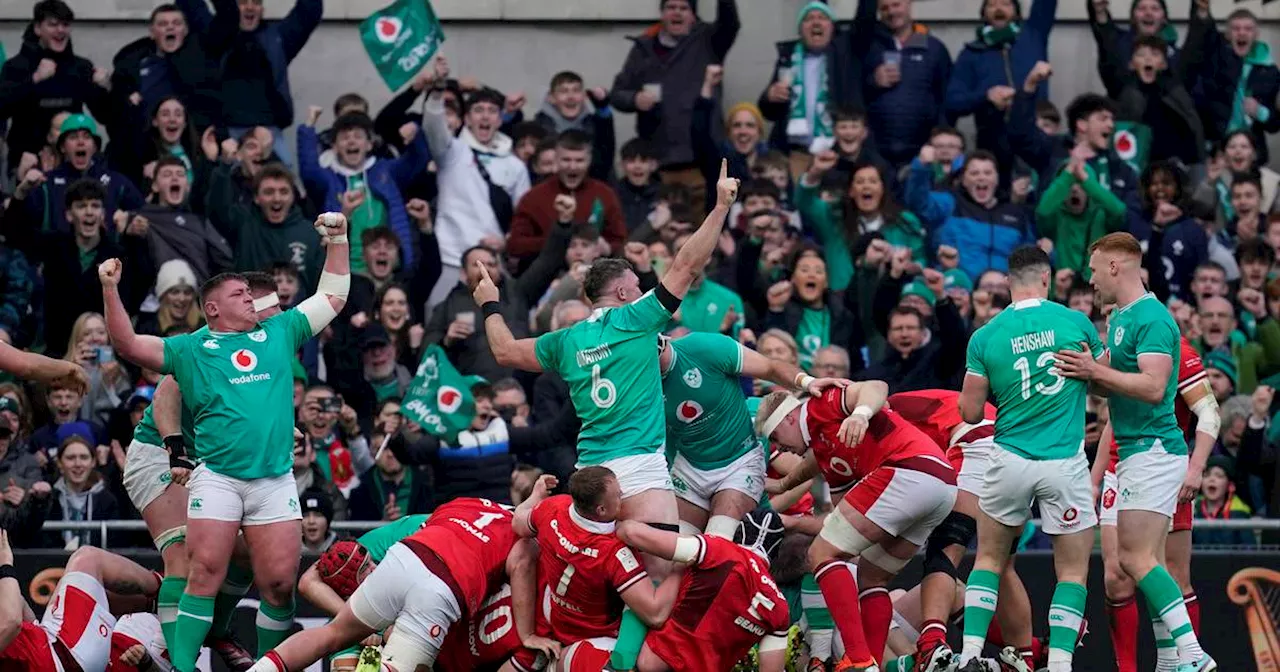 Ireland 31 Wales 7 (Full-time) - as it happened