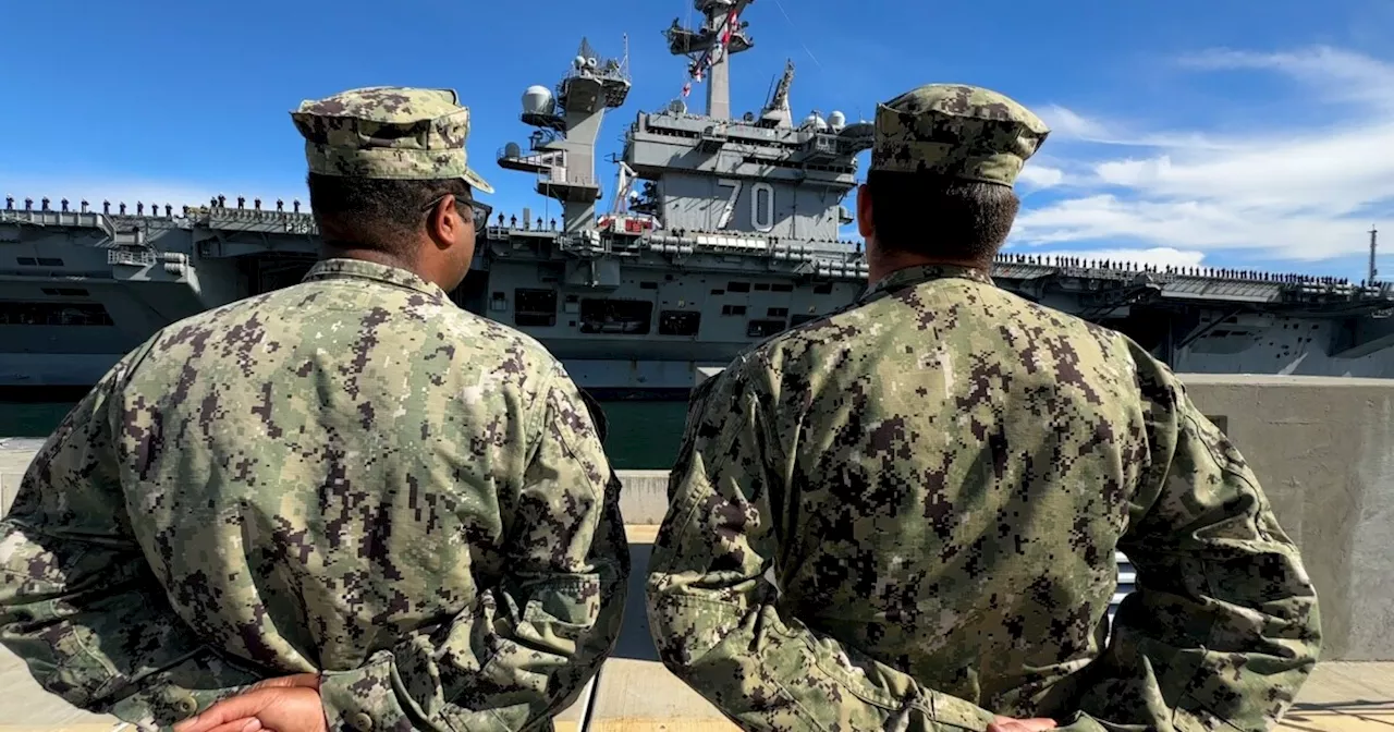 USS Carl Vinson Strike Group returns to San Diego