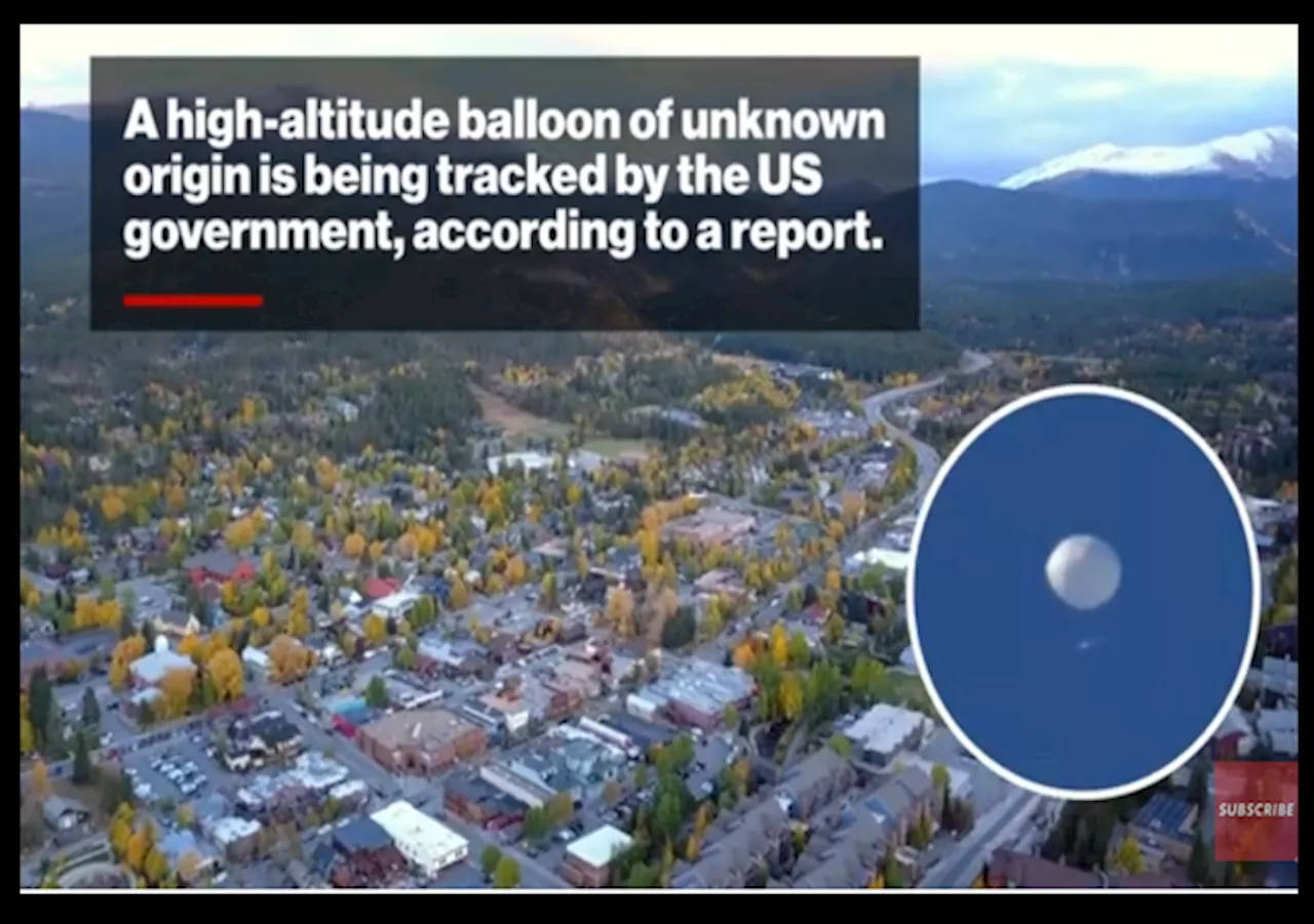 High-Altitude Balloon of Unknown Origin Sweeps Across Western US