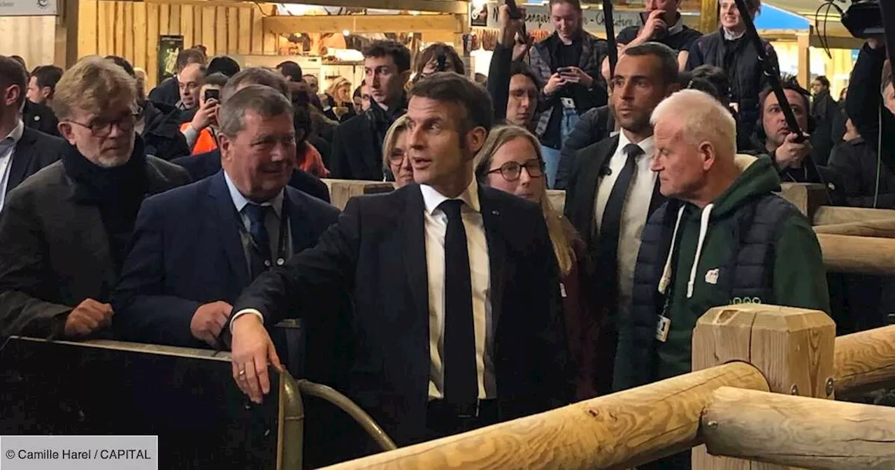 Salon de l’Agriculture : on a suivi Emmanuel Macron face à la colère des producteurs