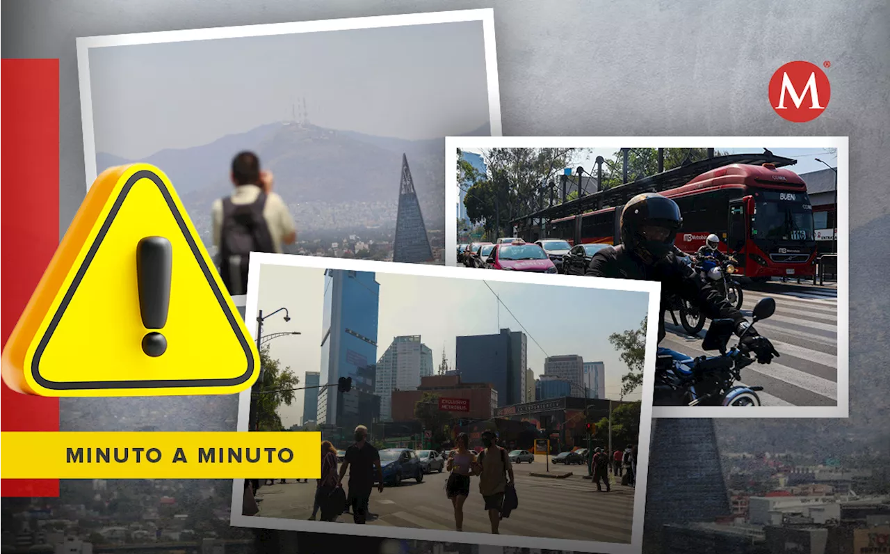 Contingencia Ambiental EN VIVO | Calidad del aire en el Valle de México HOY 24 de febrero