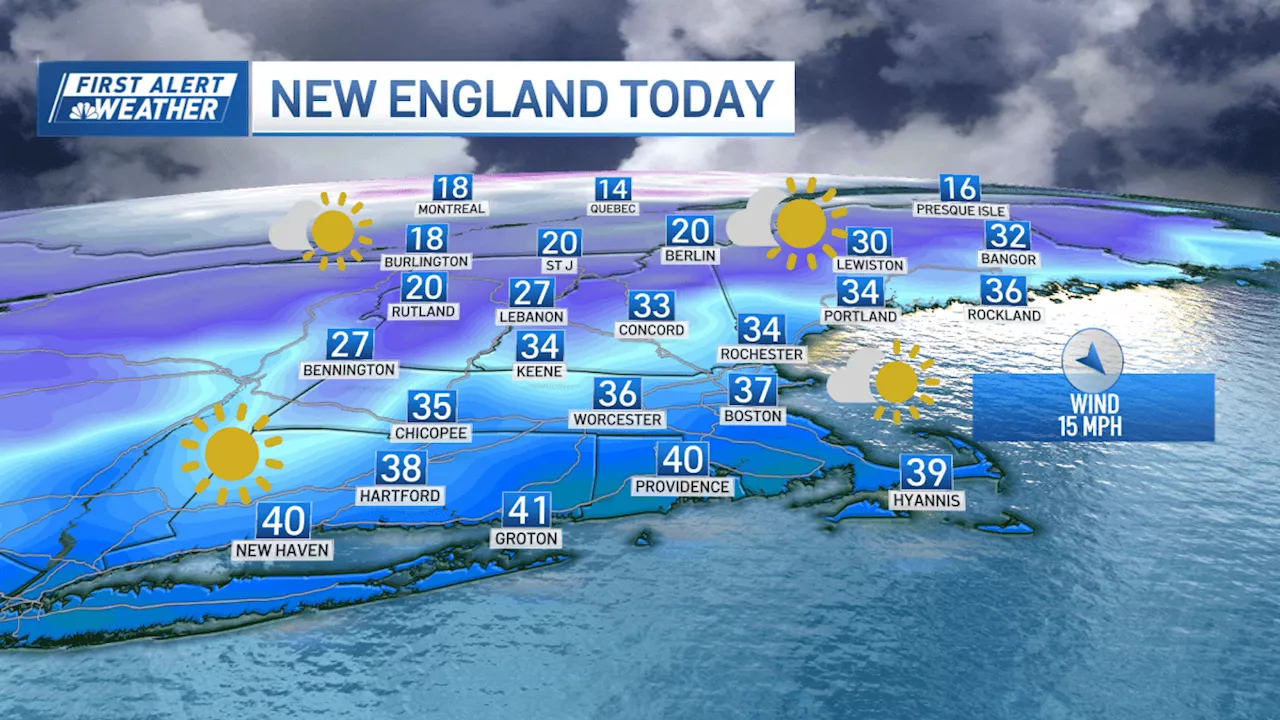 Chilly Saturday on what has been a warmer than usual February