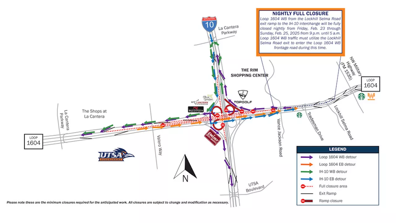 Loop 1604 and I-10 interchange construction not stopping people from moving to area