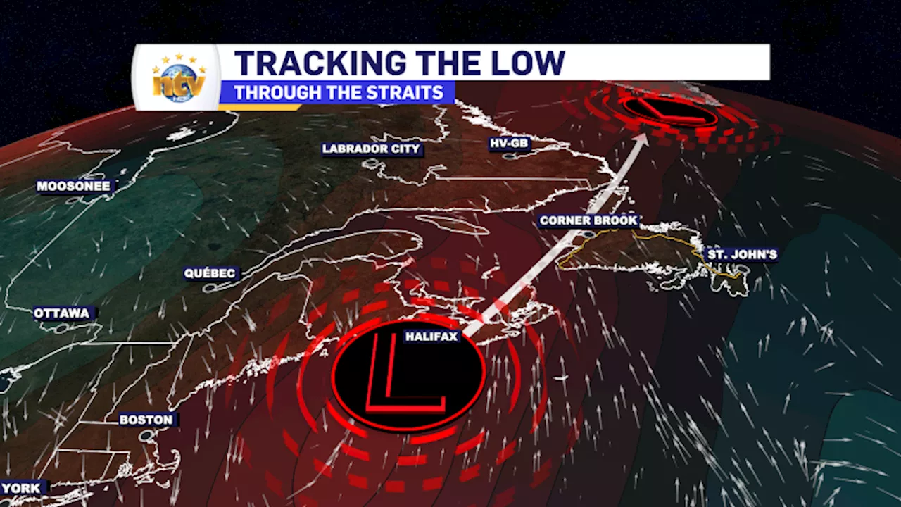 Heavy rain expected Saturday over southern, western Newfoundland today into tonight