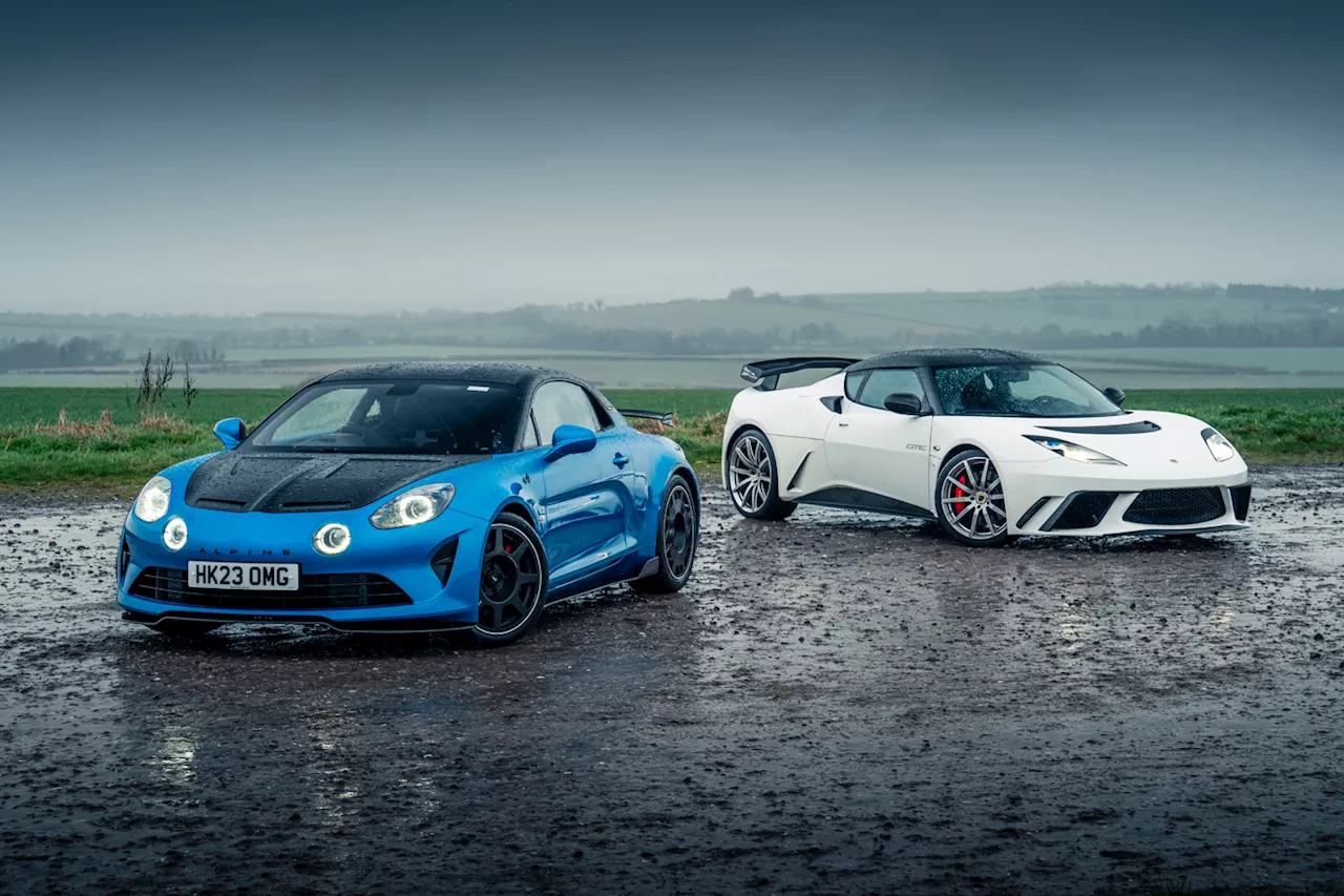 2024 Alpine A110 R vs. 2015 Lotus Evora GTE