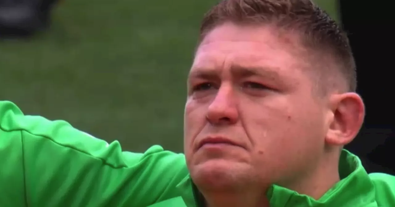 Tadhg Furlong was in tears during anthem following family loss