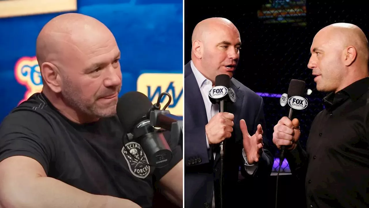 Dana White reveals how Joe Rogan started commentating on UFC for free initially