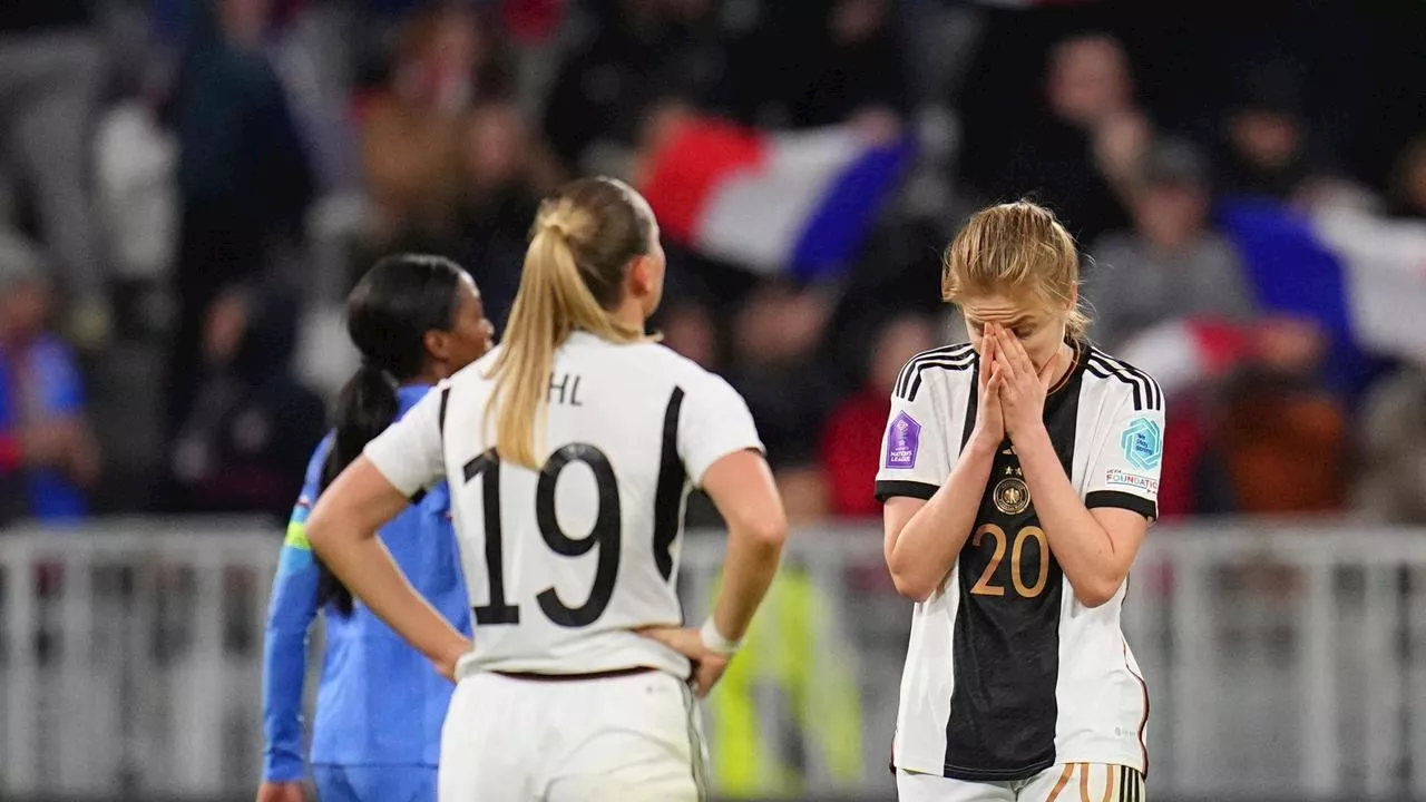 Halbfinale in der Nations League: Olympia in Gefahr - DFB-Frauen scheitern an Frankreich