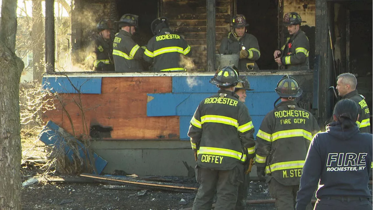 Rochester fire department investigating fire at vacant home on Rainier Street