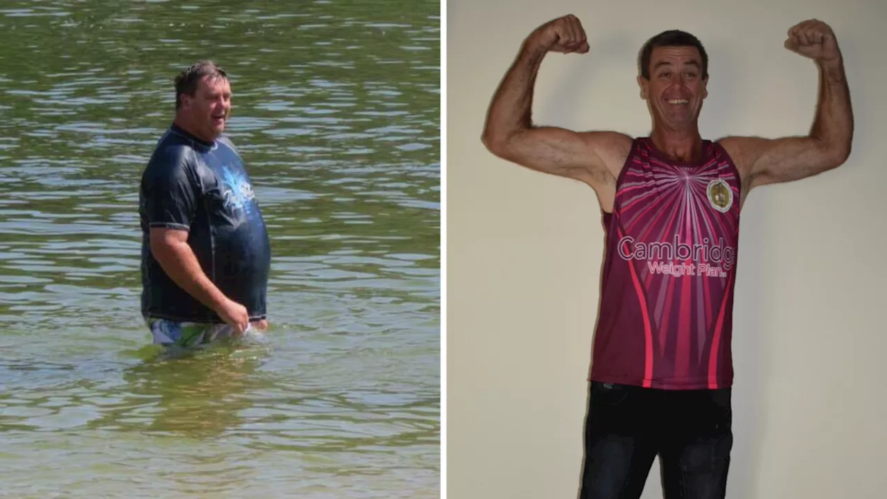 Aussie truck driver sheds 70kg after lifestyle transformation