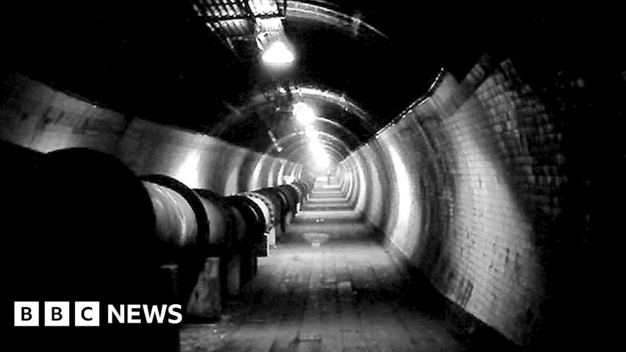 Inside the long-abandoned tunnel beneath the Clyde