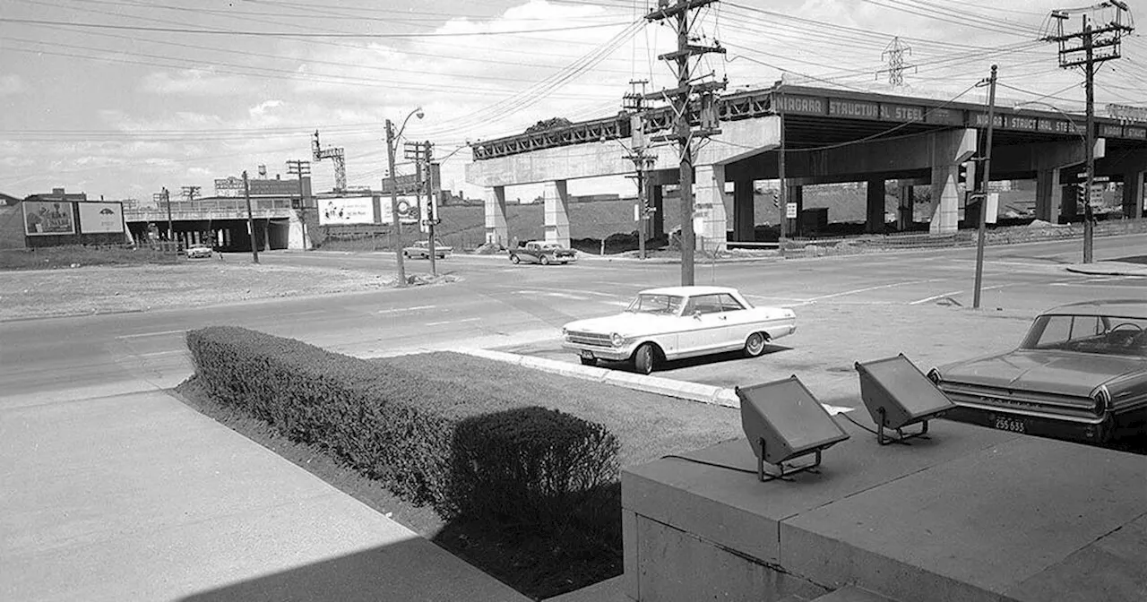 This is what Queen's Quay in Toronto looked like before the condos